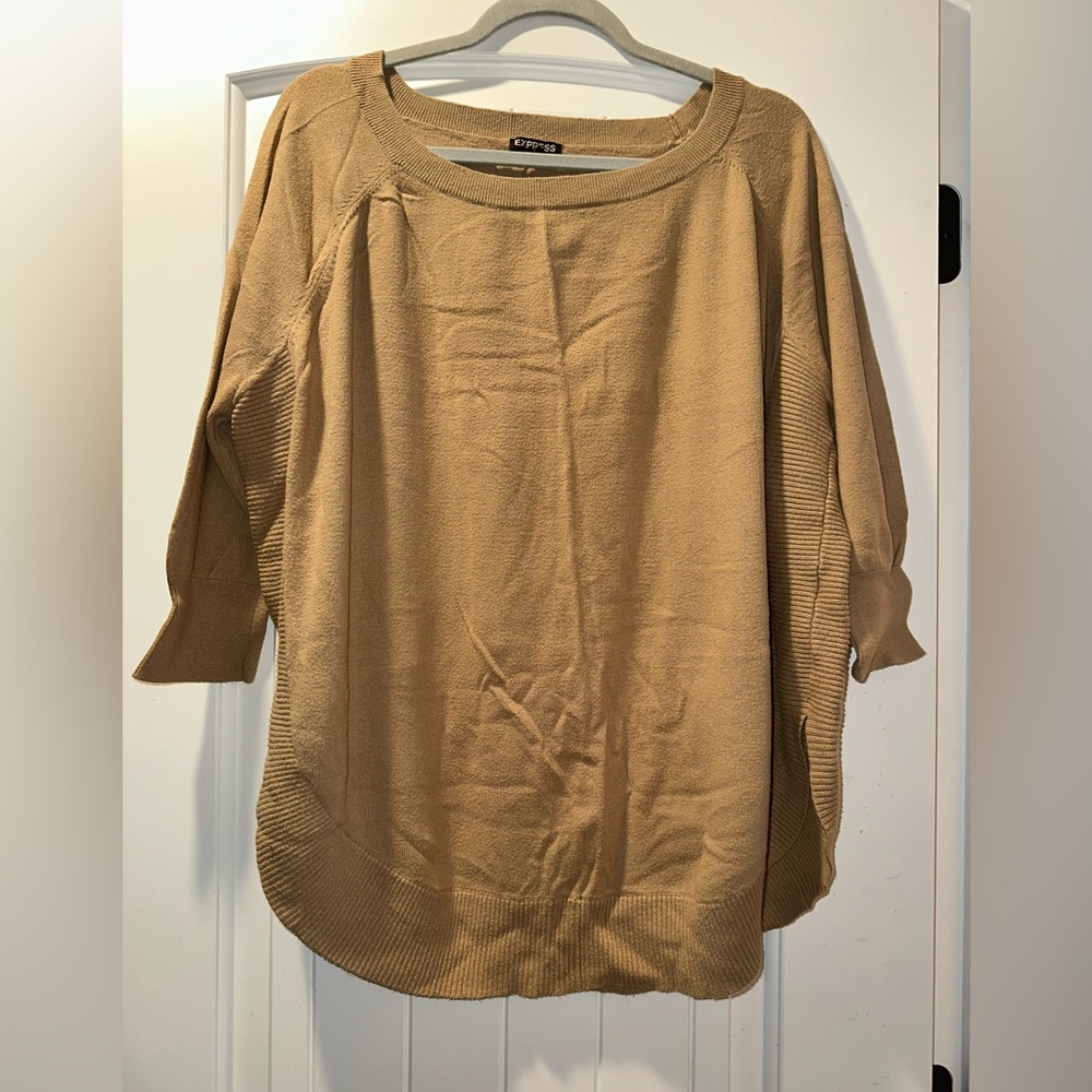 Express Tan Sweater